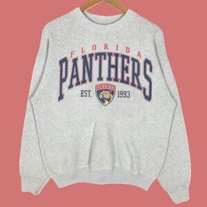 Vtg Florida Panthers Sweatshirt, NHL Panthers Shirt tee, Hockey Sweatshirt